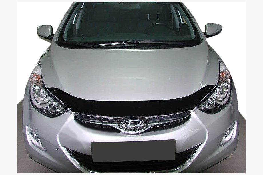 Hyundai Elantra (MD/UD) 2011-2015 гг. Дефлектор капота (SIM) Image