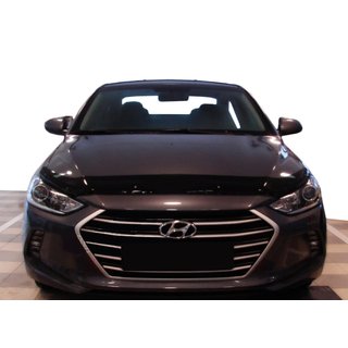 Дефлектор капота (SIM) Hyundai Elantra (AD) 2015-2020 гг. фото 1