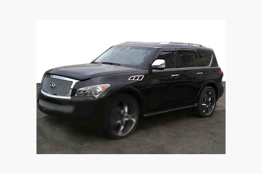 Infiniti QX56 2010-2013 гг. Дефлектор капота (SIM) Image
