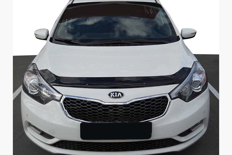 Kia Cerato 2 2010-2013 гг. Дефлектор капота SD 2013+ (SIM) Image