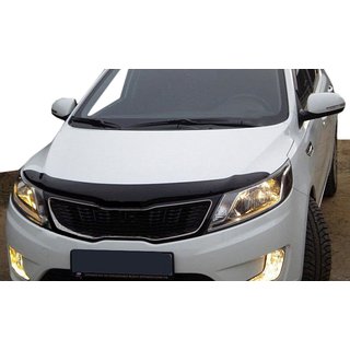 Дефлектор капота SD / HB (SIM) Kia Rio 2012-2017 гг. фото 1