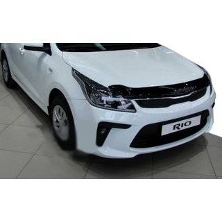Дефлектор капота SD/HB 2017+ (SIM) Kia Rio 2017- гг. фото 1
