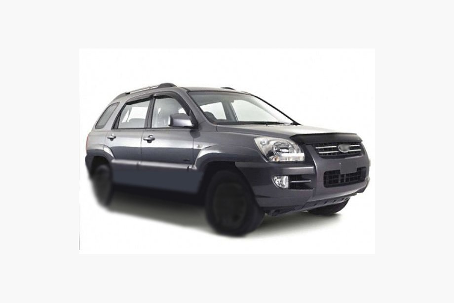 Kia Sportage 2004-2010 гг. Дефлектор капота (SIM) Image