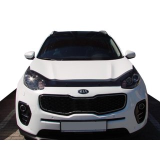 Дефлектор капота (SIM) Kia Sportage 2015-2021 гг. фото 1