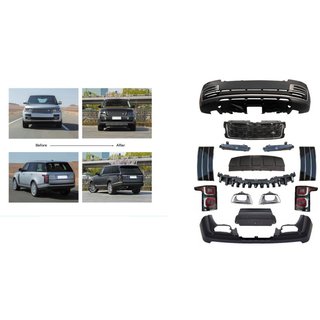 Комплект обвеса Facelift SVA 2018+ (без фар) Range Rover IV L405 2013-2021 гг. фото 2