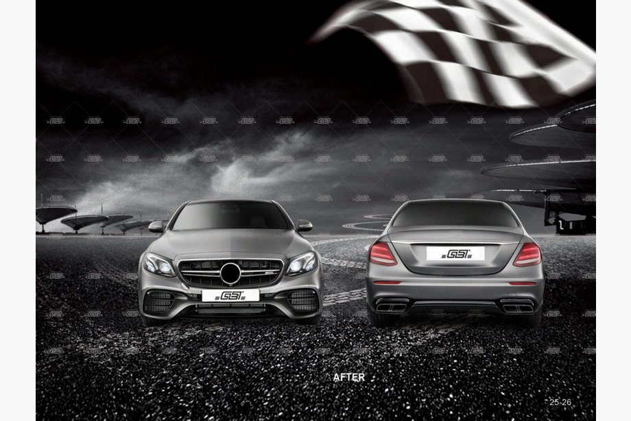 Mercedes E-class W213 2016-2023 гг. Полный обвес AMG E63 (для 2016-2020) Фото 8