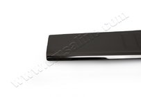 Накладка на Задний Бампер Черный Хром (Нержавейка) фото 1