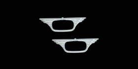 Audi A6 C6 2004-2011 гг. Окантовка поворотника (2 шт., Пластик) фото 1