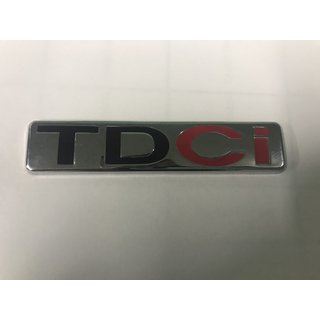 Эмблема TDCI (8см x 1,7см) Ford Fiesta 2002-2008 гг. фото 1