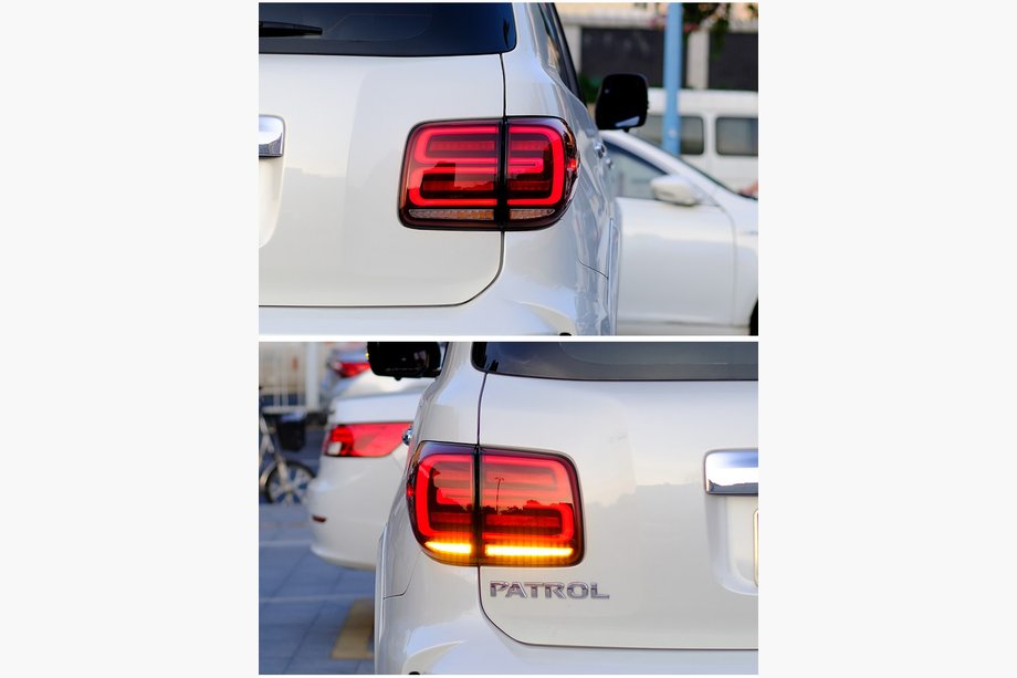 Nissan Armada 2016-2024 гг. Задние LED Фонари (RED-Sequential) Фото 2