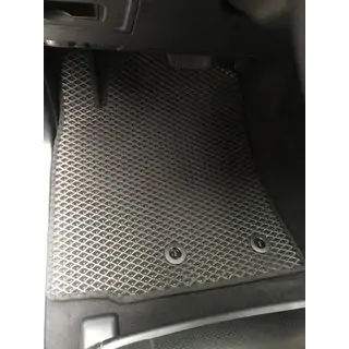 Коврики EVA (2012-2021, черные) Toyota Land Cruiser 200 2007-2021 гг. фото 1