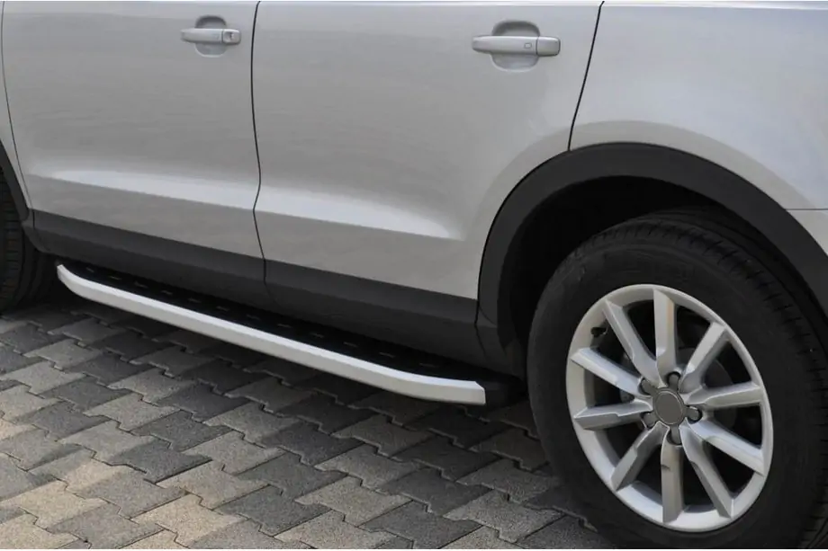 Mercedes GLK сlass X204 2008-2015 гг. Боковые Подножки Fullmond (2 шт., Алюминий) Image
