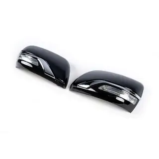 Накладки на Зеркала (с Поворотником, Стиль 2016) Toyota Land Cruiser Prado 150 2009-2023 гг. фото 1