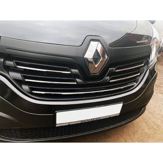 Renault Trafic 2015-2019 Накладки на решетку 5 частей