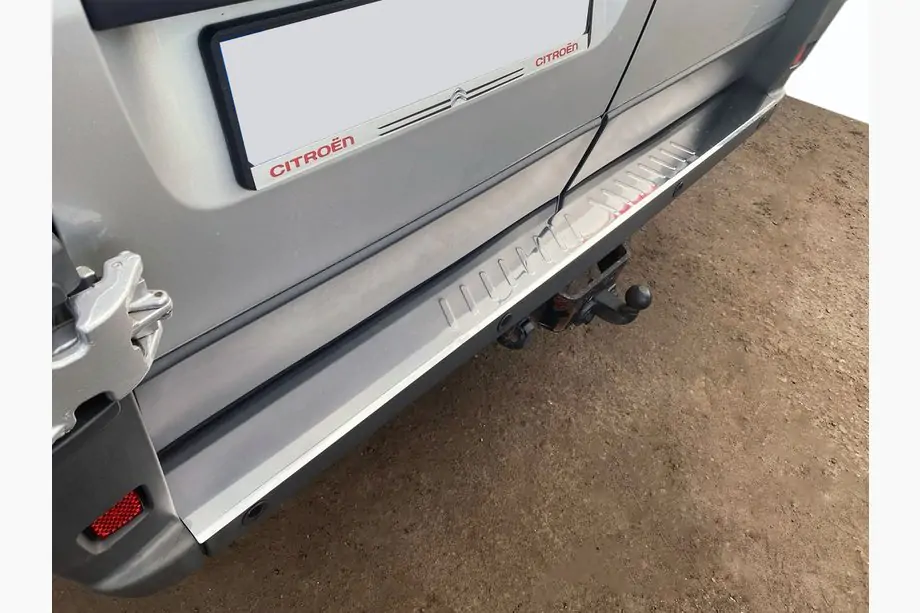 Citroen Jumper 2007-2025 гг. Накладка на задний бампер нержавейка Image