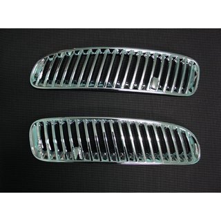 Накладки на воздуховоды (2 шт, пластик) BMW X5 E53 1999-2006 гг.