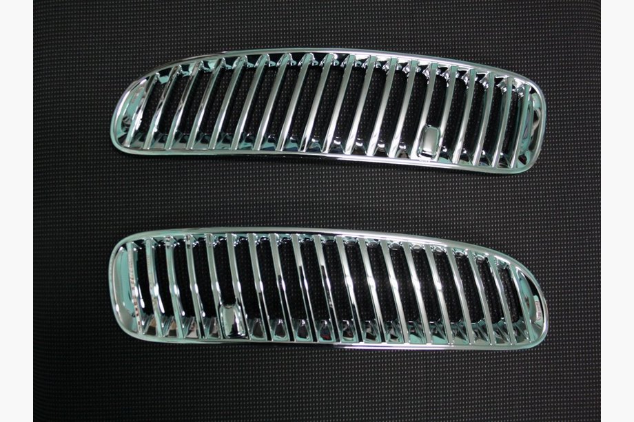 BMW X5 E53 1999-2006 гг. Накладки на воздуховоды (2 шт, пластик) Image