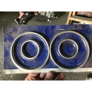 Кольца на приборную панель (4 шт) BMW 5 серия E34 1988-1995 гг.