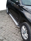 BMW X5 E70 2007-2013 гг. Боковые Подножки MsLine Omsa (2 шт, Алюминий) фото 1