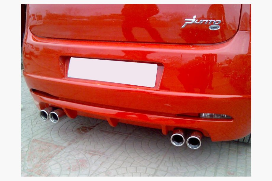 Fiat Punto Grande/EVO 2006-2018 гг. Задний бампер (накладка, грунтованный) Фото 1