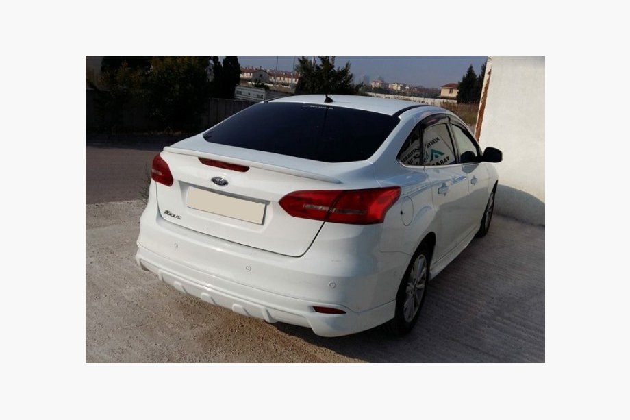 Накладка на задний бампер Sedan 2015↗ (грунтованная под покраску) Image