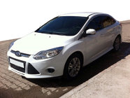 Ford Focus III 2011-2017 гг. Накладка на передний бампер Sedan 2011-2015 (грунт под покраску) фото 1