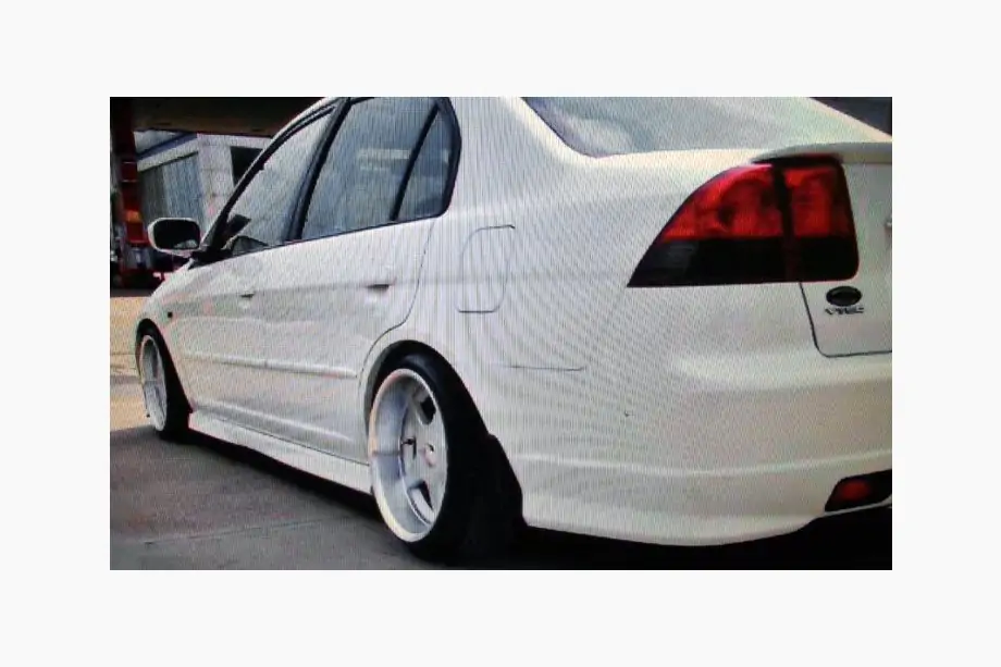Honda Civic Sedan VII 2001-2006 гг. Боковые пороги (грунтованные под покраску)