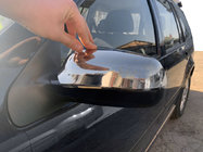 Верхние накладки на зеркала (2 шт., нержавейка) фото 1