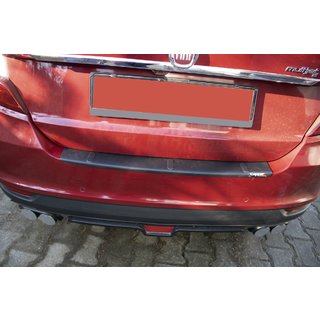 Fiat Tipo 2016+ Накладка на задний бампер EuroCap (Sedan, ABS)