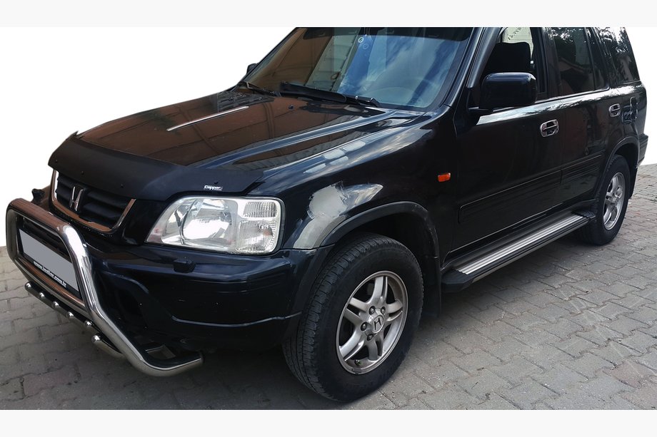 Honda CRV 1996-2001 гг. Дефлектор капота (EuroCap) Image
