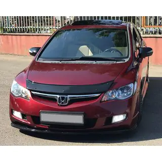 Дефлектор капота (EuroCap) Honda Civic Sedan VIII 2006-2011 гг. фото 1