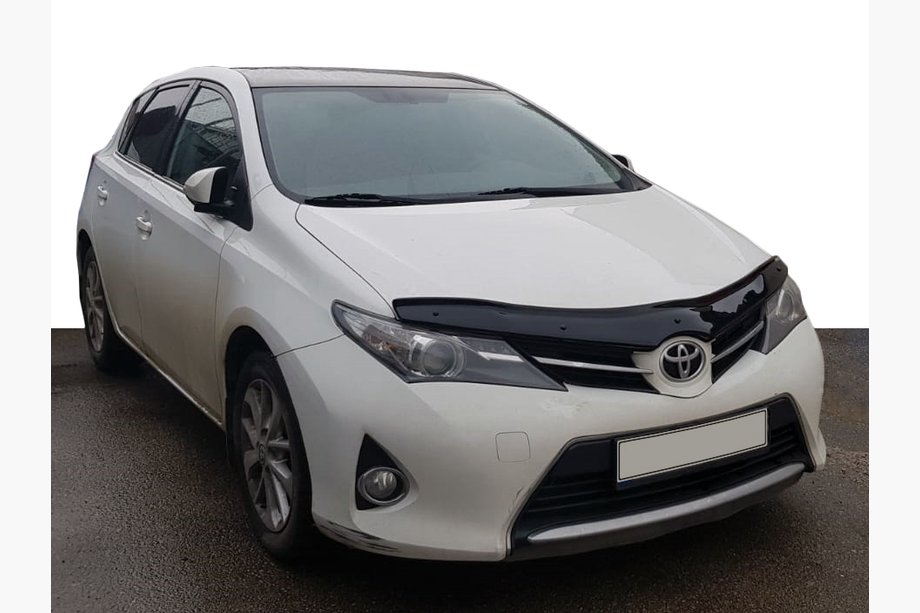 Toyota Auris 2012-2018 гг. Дефлектор капота (EuroCap) Image