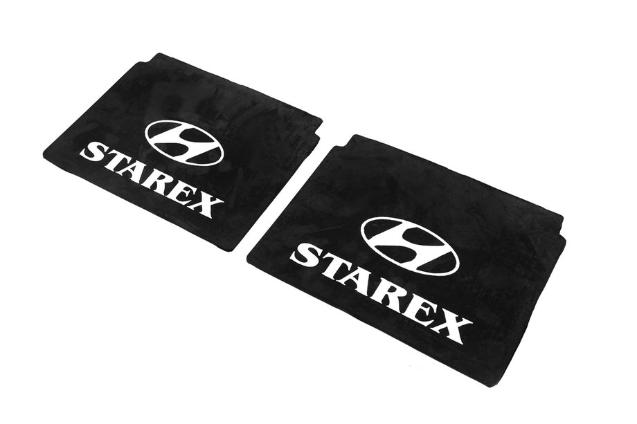 Hyundai H200, H1, Starex 1998-2007 гг. Задние брызговики Premium (2 шт) Фото 1