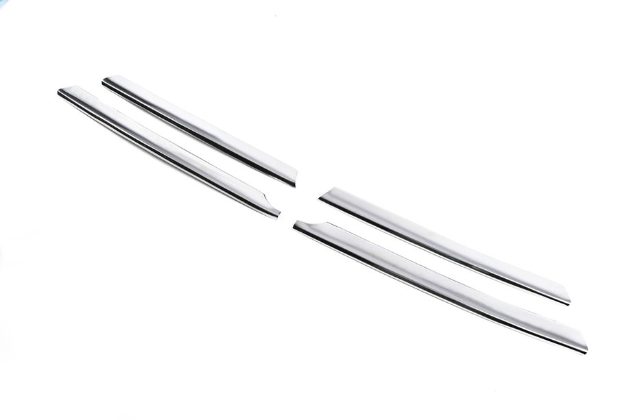 Opel Vivaro 2001-2015 гг. Накладки на решетку 2007-2013 (4 шт, нержавейка) Image