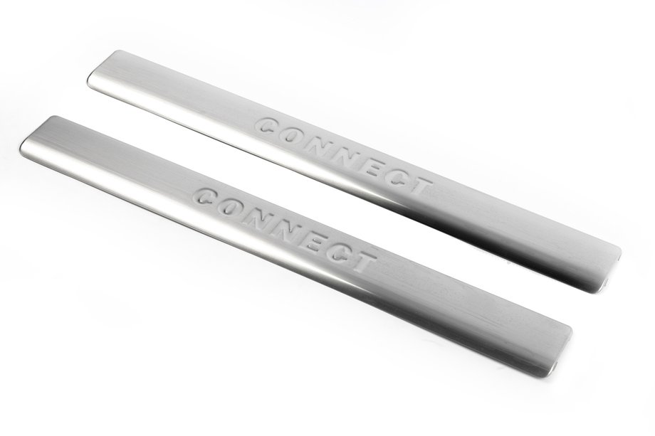 Накладки на пороги OmsaLine (2 шт, нержавейка) Image Накладки на пороги OmsaLine (2 шт, нержавейка) Image