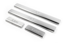 Накладки на пороги OmsaLine (4 шт, нержавейка) фото 1