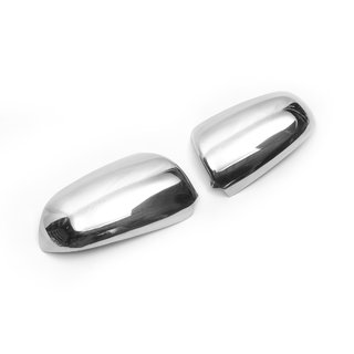 Накладки на Зеркала 2006-2008 (2 шт., ABS) Audi A6 C6 2004-2011 гг.