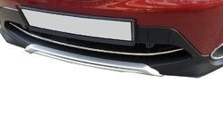 Накладка на передний бампер нержавейка (2014-2017) фото 1 Накладка на передний бампер нержавейка (2014-2017) фото 1