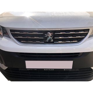 Peugeot Partner/Rifter Накладки на решетку (нерж.)