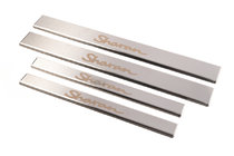 Накладки на пороги Carmos V1 (4 шт, нержавейка) фото 1