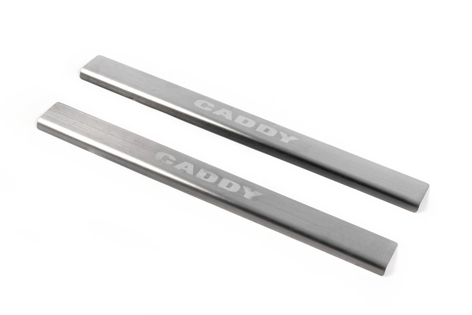 Накладки на пороги Laser (2 шт., нержавейка) Image