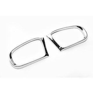 Окантовка зеркала (2 шт., пластик) Mercedes S-сlass W220 1998-2005 гг. фото 1