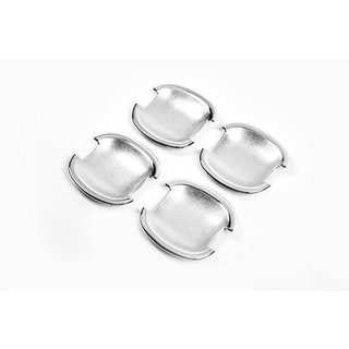 Хромированные вставки под ручки (4 шт., Пластик) Hyundai Accent 2006-2010 гг.