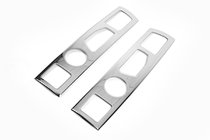 Peugeot Boxer 2006-2025 гг. Хромированные Накладки на Задние Фонари (2 шт, Нержавейка) фото 2