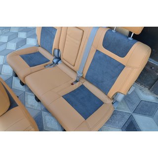 Авточехлы (Эко-кожа ↗Алькантара, Elite) Toyota Land Cruiser 100 1998-2007 гг. фото 4