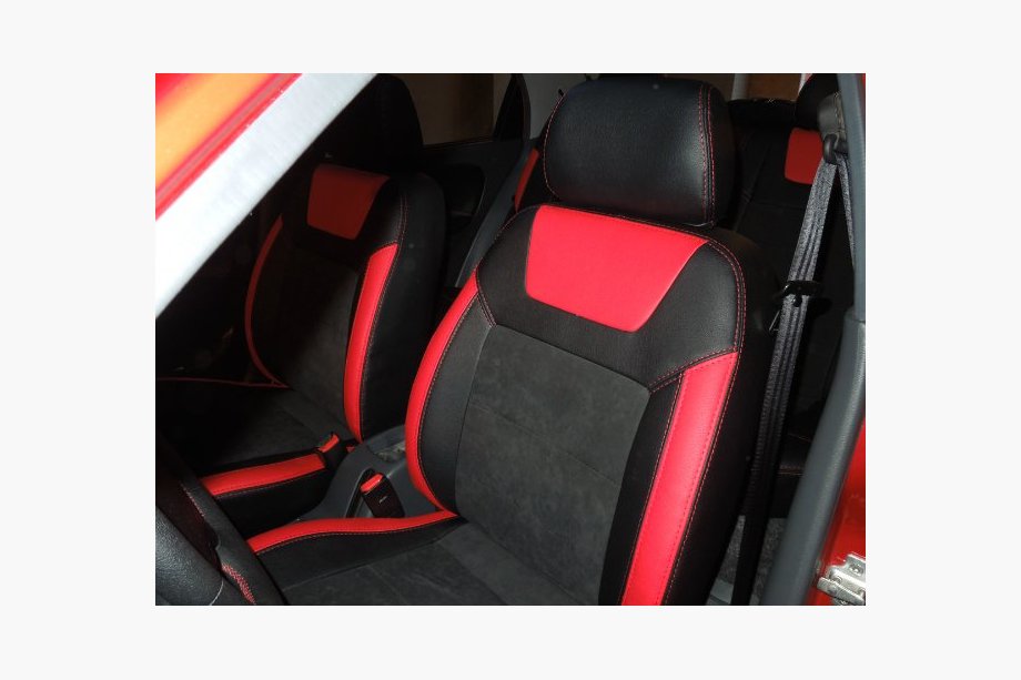 Chevrolet Lanos 1998-2017 гг. Авточехлы SoyuzAuto Leather Style Image