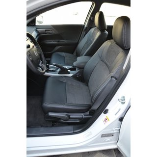 Авточехлы Алькантара и Эко-кожа Honda Accord IX 2013-2017 гг. фото 1