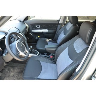 Модельные авточехлы Brothers Leather Style Kia Soul I 2008-2013 гг. фото 1