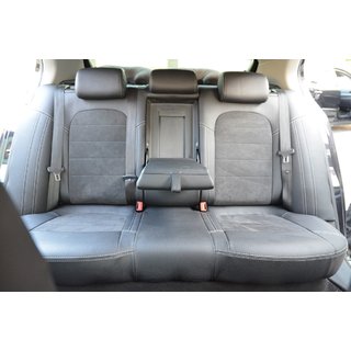 Авточехлы (2008-2013, Эко-кожа↗Алькантара, Elite) Skoda Superb 2009-2015 гг. фото 4