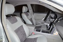 Toyota Camry 2006-2011 гг. Авточехлы (Эко-кожа ↗ Замена Алькантары, Elite) фото 4